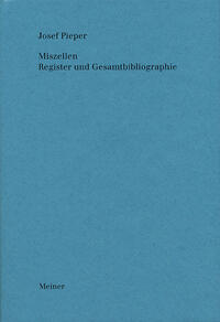 Miszellen. Register und Gesamtbibliographie