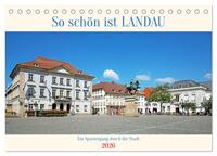 Vorderes Coverbild So schön ist Landau (Tischkalender 2026 DIN A5 quer), CALVENDO Monatskalender