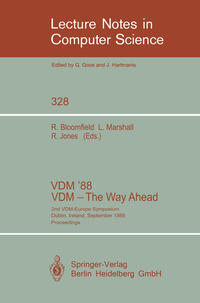 VDM '88. VDM - The Way Ahead