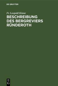 Beschreibung des Bergreviers Ründeroth
