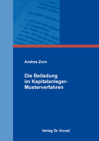 Die Beiladung im Kapitalanleger-Musterverfahren