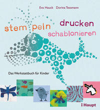 Vorderes Coverbild stempeln, drucken, schablonieren