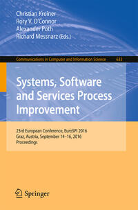 Vorderes Coverbild Systems, Software and Services Process Improvement