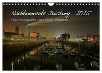 Vorderes Coverbild Duisburg Nachtmomente 2025 (Wandkalender 2025 DIN A4 quer), CALVENDO Monatskalender
