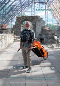 Vorderes Coverbild 1500 km zu Fuß auf Pilgerwegen durch Skandinavien