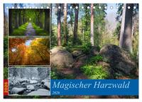 Magischer Harzwald (Tischkalender 2026 DIN A5 quer), CALVENDO Monatskalender