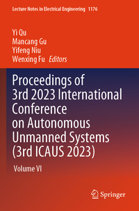 Proceedings of 3rd 2023 International Conference on Autonomous Unmanned Systems (3rd ICAUS 2023)