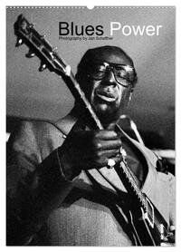 Blues Power (Wandkalender 2026 DIN A2 hoch), CALVENDO Monatskalender