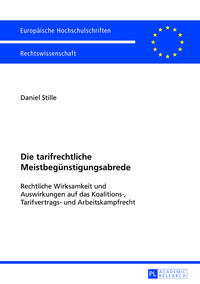 Die tarifrechtliche Meistbegünstigungsabrede