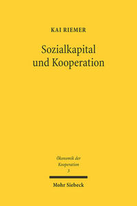 Sozialkapital und Kooperation