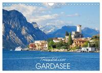 Traumkulisse Gardasee (Wandkalender 2025 DIN A4 quer), CALVENDO Monatskalender