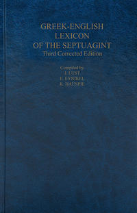 Vorderes Coverbild A Greek-English Lexicon of the Septuagint