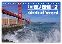 Vorderes Coverbild AMERIKA RUNDREISE Bildschön und Aufregend. Entdecke den Südwesten der USA (Tischkalender 2026 DIN A5 quer), CALVENDO Monatskalender