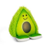Plusheez Handykissen (Avocado) - Handyhalter - Aufsteller für Handys, Mini-Tablets und E-Reader - Passend für alle Handys - Mit Mikrofaserfläche zum Reinigen von Displays