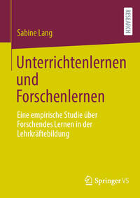 Vorderes Coverbild Unterrichtenlernen und Forschenlernen