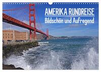 Vorderes Coverbild AMERIKA RUNDREISE Bildschön und Aufregend. Entdecke den Südwesten der USA (Wandkalender 2025 DIN A3 quer), CALVENDO Monatskalender