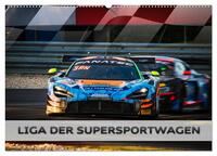 Liga der Supersportwagen (Wandkalender 2025 DIN A2 quer), CALVENDO Monatskalender