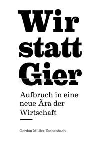 Vorderes Coverbild Wir statt Gier