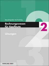 Vorderes Coverbild Rechnungswesen für Kaufleute / Rechnungswesen für Kaufleute 2 - Lösungen, Bundle inkl. PDF