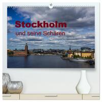 Vorderes Coverbild Stockholm und seine Schären (hochwertiger Premium Wandkalender 2025 DIN A2 quer), Kunstdruck in Hochglanz