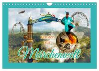Fenster zur Märchenwelt (Wandkalender 2025 DIN A4 quer), CALVENDO Monatskalender