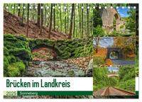 Brücken des Landkreises Sonneberg (Tischkalender 2025 DIN A5 quer), CALVENDO Monatskalender