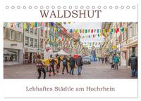 Waldshut - Lebhaftes Städtle am Hochrhein (Tischkalender 2025 DIN A5 quer), CALVENDO Monatskalender