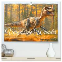 Vergessene Wunder - Ein Jahr mit ausgestorbenen Tieren (hochwertiger Premium Wandkalender 2025 DIN A2 quer), Kunstdruck in Hochglanz