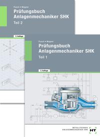 Vorderes Coverbild Paketangebot Prüfungsbuch Anlagenmechaniker SHK