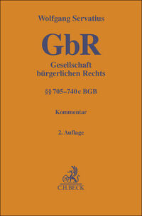 Gelbe Erläuterungsbücher / Gesellschaft bürgerlichen Rechts. GbR