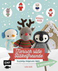 Vorderes Coverbild Tierisch süße Häkelfreunde im Winterwunderland