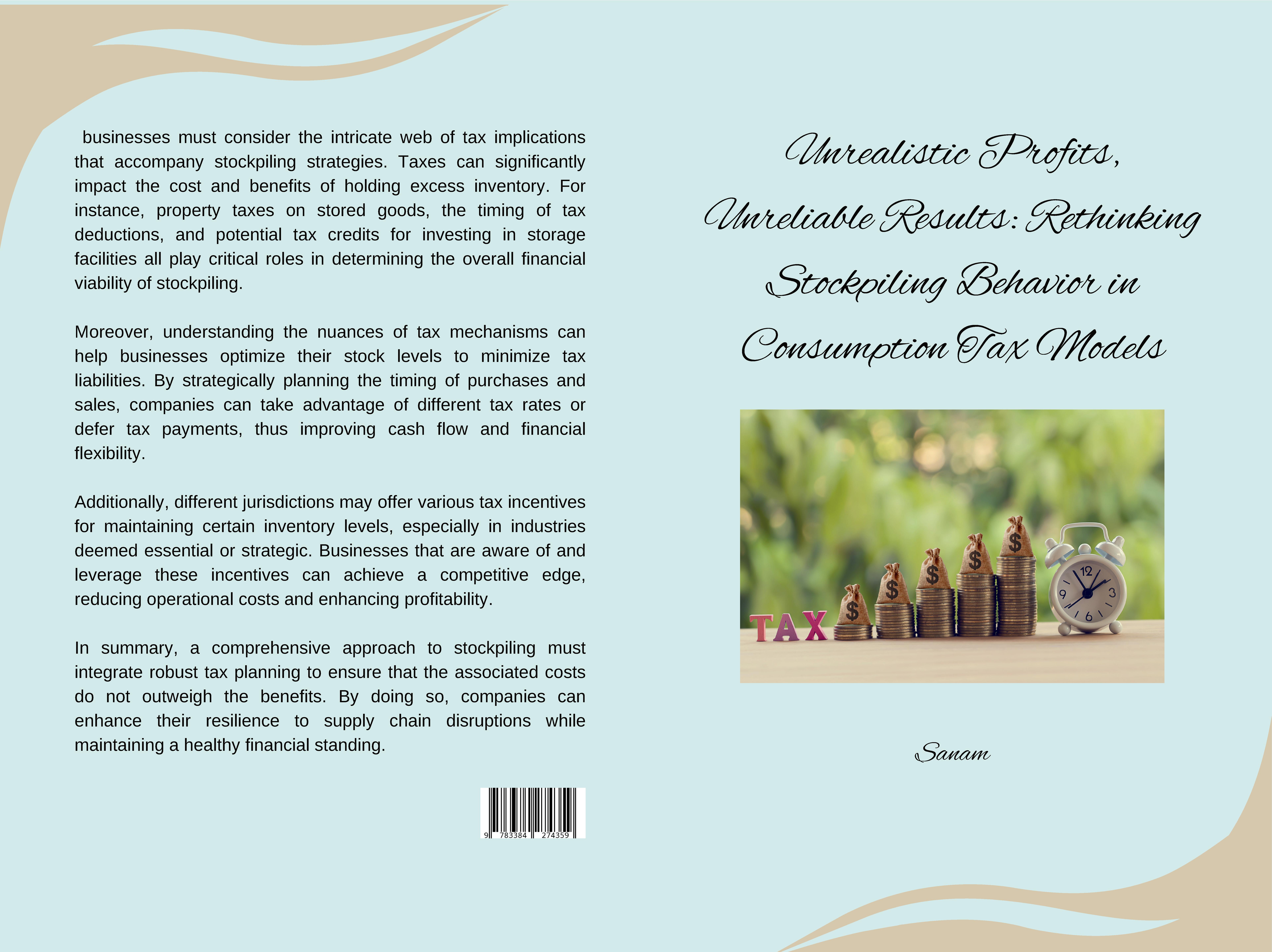 Gesamtes Coverbild Unrealistic Profits, Unreliable Results: Rethinking Stockpiling Behavior in Consumption Tax Models