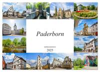 Paderborn Impressionen (Wandkalender 2025 DIN A2 quer), CALVENDO Monatskalender