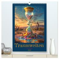 Traumwelten (hochwertiger Premium Wandkalender 2025 DIN A2 hoch), Kunstdruck in Hochglanz