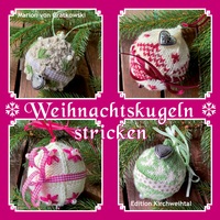 Weihnachtskugeln stricken