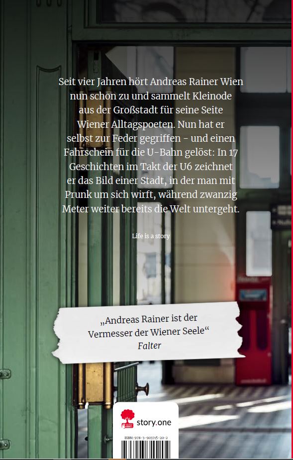 Der Wiener Alltagspoet fährt U6.