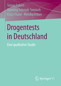 Vorderes Coverbild Drogentests in Deutschland