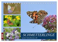 Schmetterlinge auf der Schwäbischen Alb (Tischkalender 2026 DIN A5 quer), CALVENDO Monatskalender