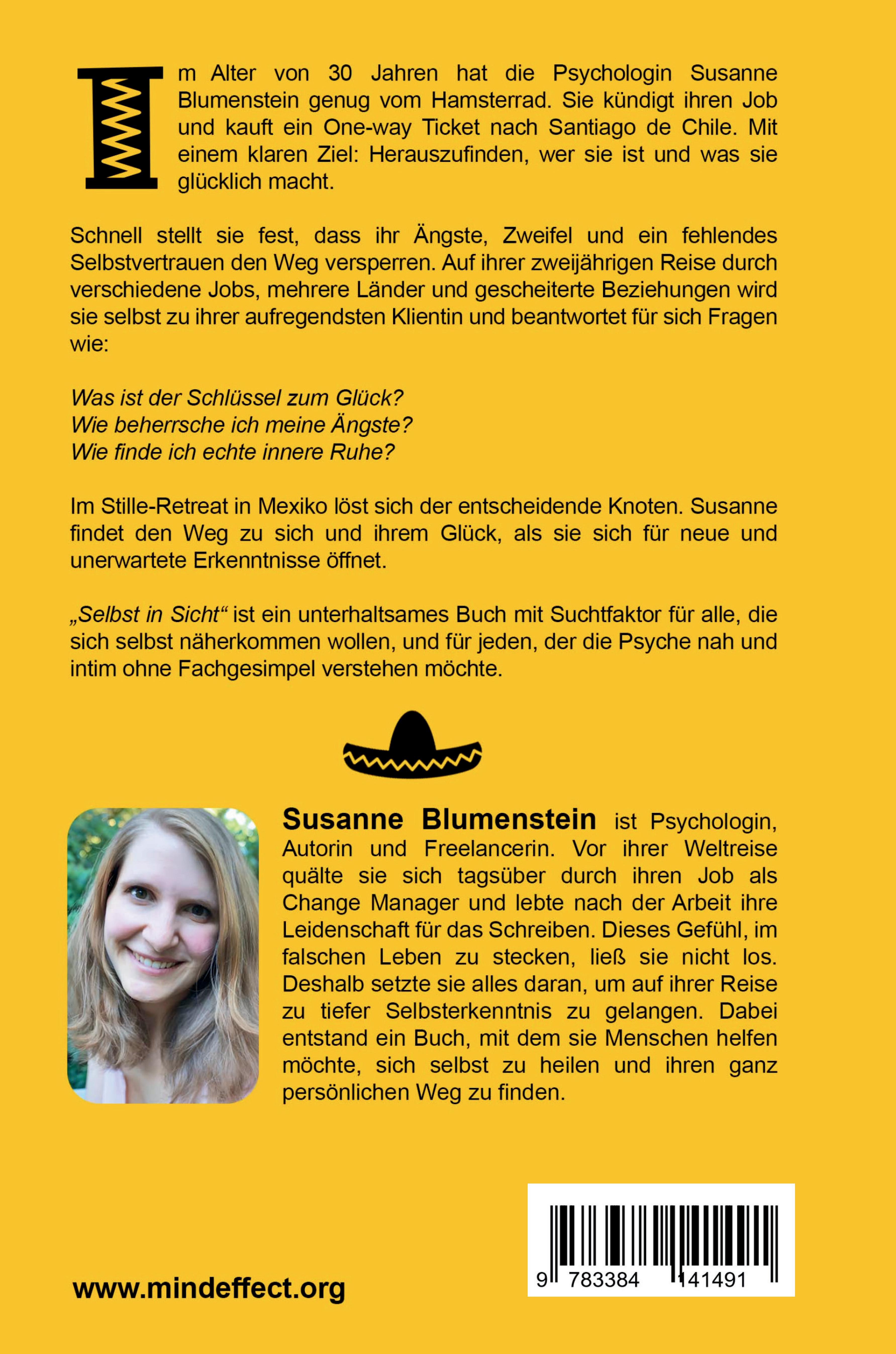 Rückseitencover Selbst in Sicht