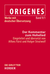 Vorderes Coverbild Der Kommentar zum Hohelied