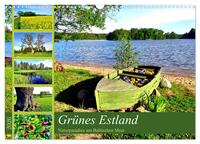 Grünes Estland - Naturparadies am Baltischen Meer (Wandkalender 2026 DIN A3 quer), CALVENDO Monatskalender