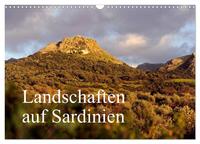 Landschaften auf Sardinien (Wandkalender 2025 DIN A3 quer), CALVENDO Monatskalender