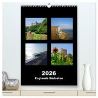 Englands Südosten 2026 (hochwertiger Premium Wandkalender 2026 DIN A2 hoch), Kunstdruck in Hochglanz