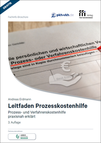 Vorderes Coverbild Leitfaden Prozesskostenhilfe