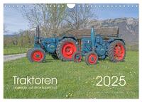 Traktoren – Nostalgie auf dem Bauernhof (Wandkalender 2025 DIN A4 quer), CALVENDO Monatskalender