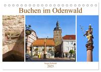 Vorderes Coverbild Buchen im Odenwald (Tischkalender 2025 DIN A5 quer), CALVENDO Monatskalender