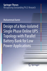 Design of a Non-isolated Single Phase Online UPS Topology with Parallel Battery Bank for Low Power Applications