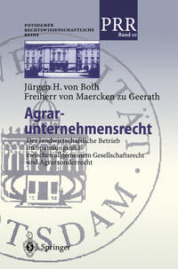 Agrar-unternehmensrecht