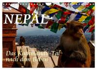 Nepal-Das Kathmandu-Tal nach dem Beben (Wandkalender 2026 DIN A4 quer), CALVENDO Monatskalender