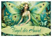Flügel der Anmut (Wandkalender 2025 DIN A2 quer), CALVENDO Monatskalender